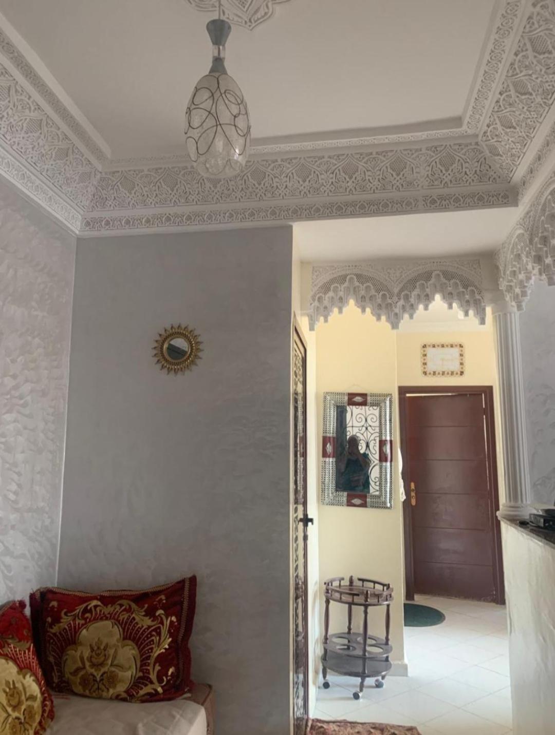 Adorable Apartamento A 8 Min Del Aeropuerto De Casablanca,Wifi Ultra Rapido Y Parking Gratis Derroua المظهر الخارجي الصورة
